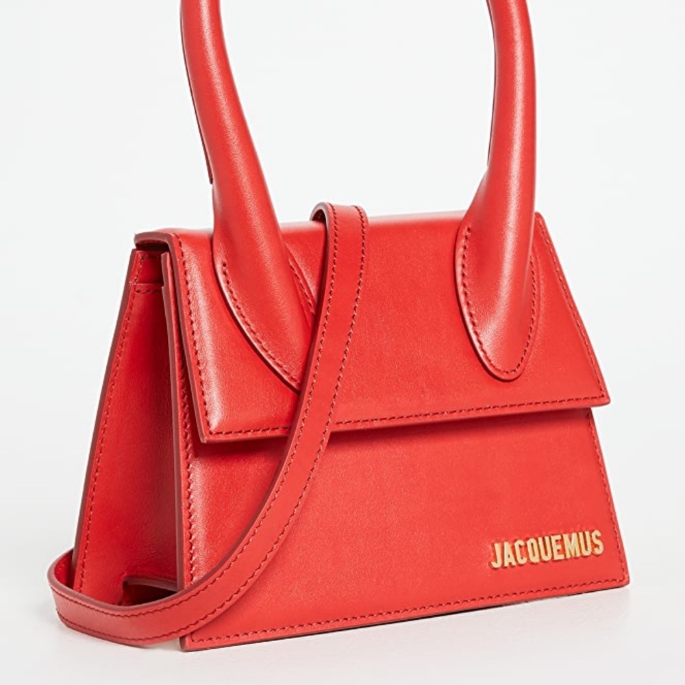 JACQUEMUS Red Le grand Chiquito bag — BRAND NEW